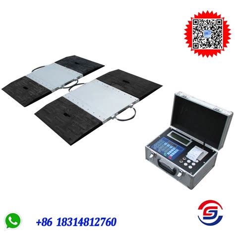 Truck Axle Scales 40t Wireless Portable Axle Scale Buy Wireless