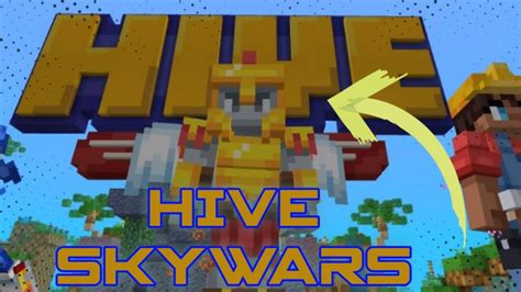 Playing Hive Skywars In Hive Server Minecraft Bedrock Edition Youtube