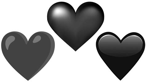 Black Heart Emoji What It Means And How To Use It