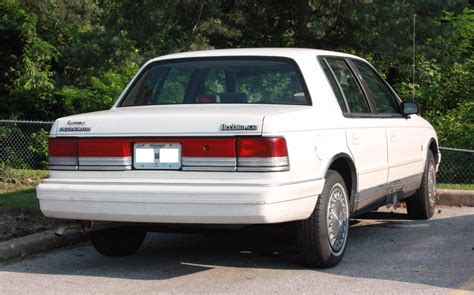 1989 Plymouth Acclaim Information And Photos Momentcar