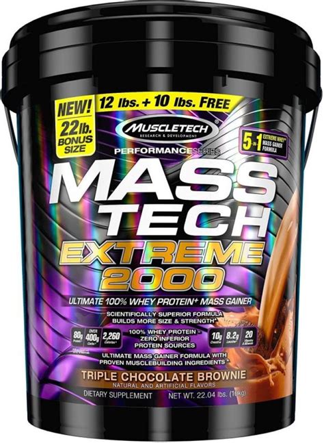 Muscletech Mass Tech Extreme Weight Gainers Mass Gainers Kg