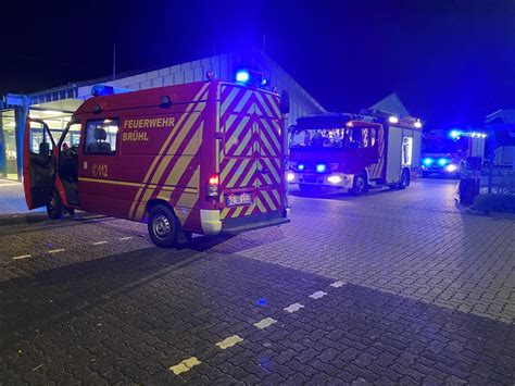 Mai Einsatz Brandalarm Feuerwehr Br Hl