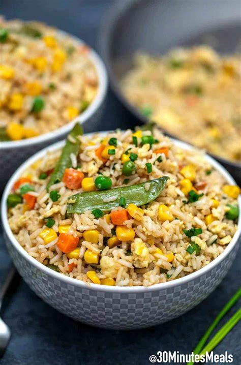 Egg Fried Rice Recipe 30 Minutes Meals