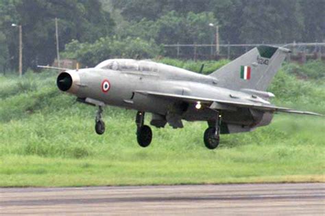 Indian Air Forces Mig 21 Fighter Aircraft Crashes In Rajasthan Pilot