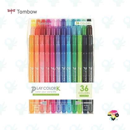 Tombow Play Color K Marking Pen Double Point 36 Color Set GCF 013