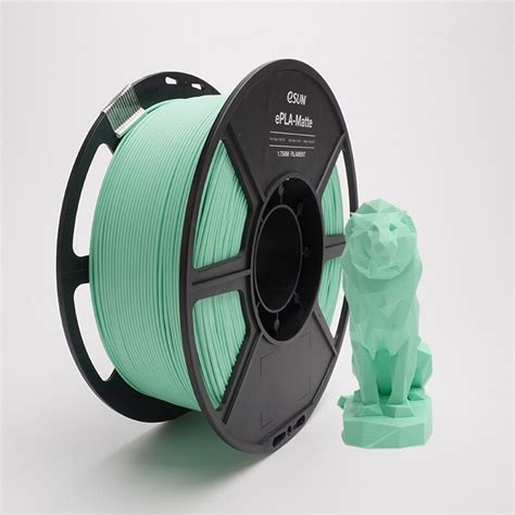 Esun Matte Pla Filament Mm Low Density Matte D Printer Pla