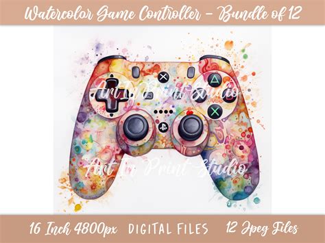 Game Controller Clipart, Video Gamer File, Game Day, Video Games Clipart, Digital Download ...