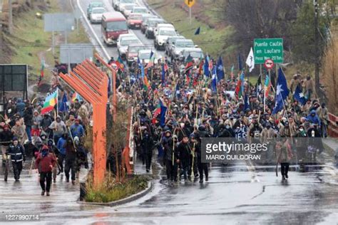 1701 Chile Mapuche Protest Stock Photos High Res Pictures And Images