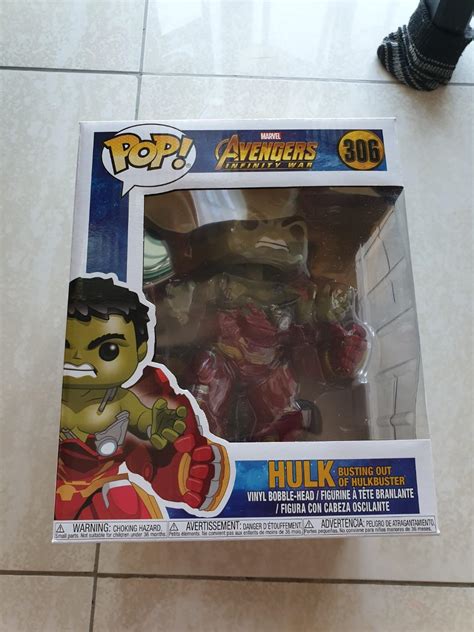 Funko Pop Marvel Avengers Infinity War Hulk Busting Out Of