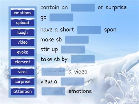 Focus 3 Unit 8 Complete The Sentence