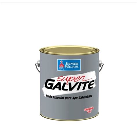 Tinta Fundo Metal Galvanizado Galvite Premium Super 3 6 Lt Shopee Brasil