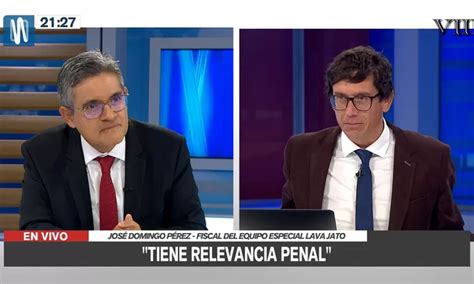 Fiscal Jos Domingo P Rez G Mez Responde Acusaciones De Jaime