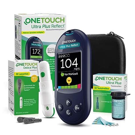 Onetouch Ultra Plus Reflect Blutzuckermesssystem Im Blutzuckermessger T