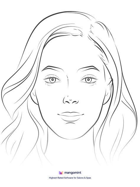 Face Charts Templates For Spas Salons And Tattoo Shops Mangomint