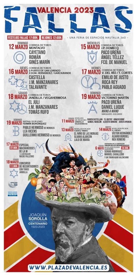 Feria De Fallas 2023 Carteles Y Entradas Para Ver Los Toros