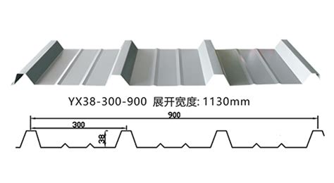 Yx38 300 900型彩钢瓦规格介绍 新闻动态 江苏恒海钢结构