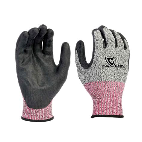 13G Foam Nitrile Coated A4 Cut Resistant Gloves Givensafety