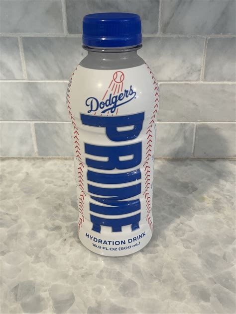 Dodgers Prime Hydration Drink Limited Edition One Bottle Blog