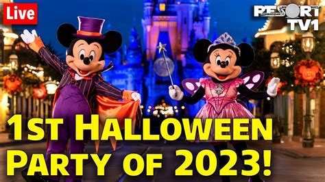 Live The First Mickey S Not So Scary Halloween Party Of Walt