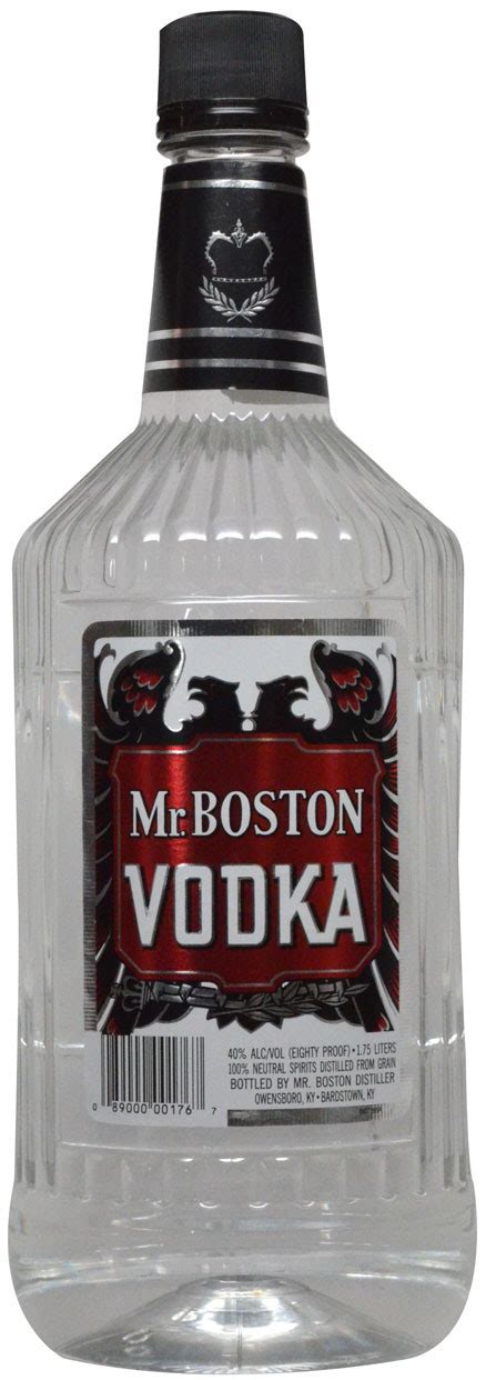 Mr Boston 80 Proof Vodka 175l West Main Wine And Spirits