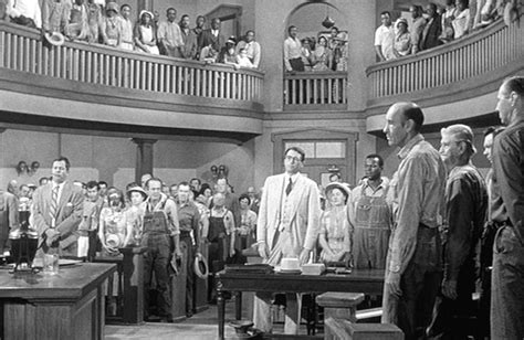 Seating In The Courtroom To Kill A Mockingbird