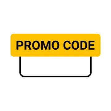 Promo Code Banner Label Clipart Vector, Promo Code Clipart, Transparent Promo Code, Promo Code ...