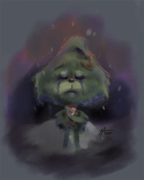 My Sad Grinch : r/ProCreate