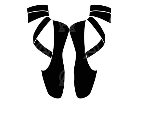 Ballet Slippers Svg Ballet Slippers Cut Fileballet Svg Etsy