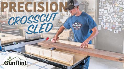 Making A Table Saw Crosscut Sled Simple And Precise Youtube