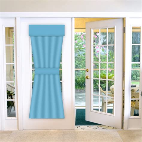 Blackout Door Window Curtains, Privacy Front Door Curtains for Glass ...