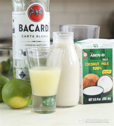 Low-Carb Lime Batida Cocktail | KetoDiet Blog