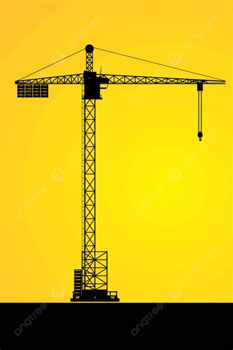 Tower Crane Wheel Design Lift Vector, Wheel, Design, Lift PNG and ...