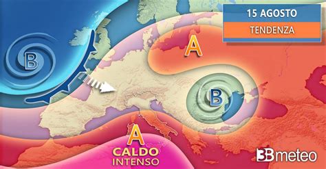 Meteo Da Ferragosto Braccio Di Ferro Tra Anticiclone Subtropicale E