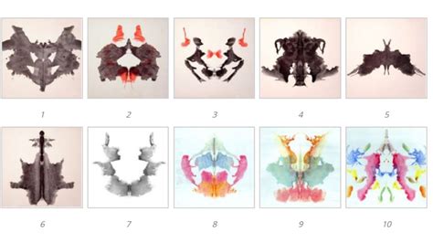 Test de Rorschach explicación de las láminas