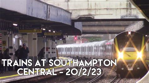 Trains At Southampton Central Youtube