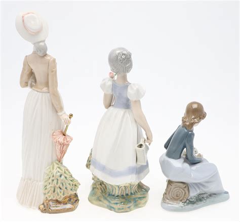 Figuriner St Porslin Tengra Nao Lladro Spanien Keramik