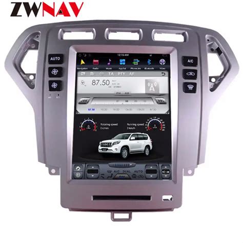 Zwnva Tesla Style Screen Android Car Player Gps Navigation Radio