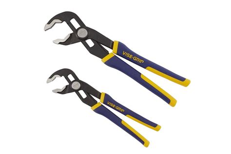 Irwin Tools Vise Grip 2 Piece Groovelock Pliers Set V Jaw 2078709