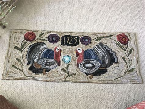 Pin By Sylvia Gauthier On Rug Hooking Turkeys And Thanksgiving Hand