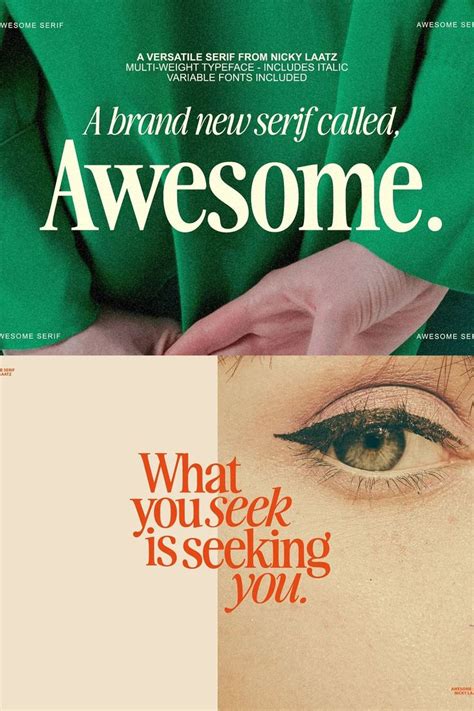 An Advertisement For The Brand New Serf Called Awesome Featuring A