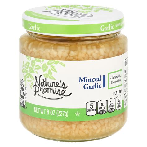 Save On Nature S Promise Garlic Minced Order Online Delivery Food Lion