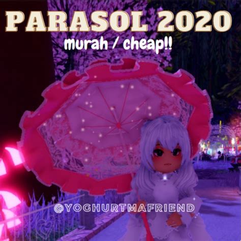 Royale High Elegant Parasol Roblox Parasol Royale High Shopee