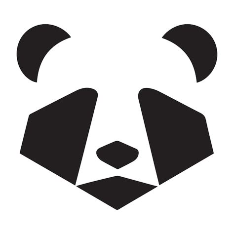Premium Vector Modern Panda Logo Minimal Clean Icon For Company