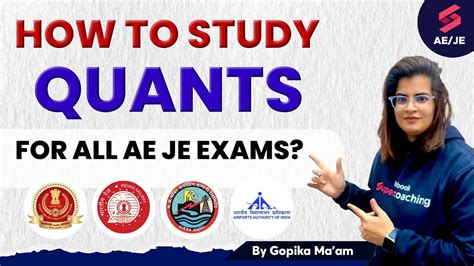 How To Study Quants For All Ae Je Exams Rrb Je Rrb Alp Ssc Je