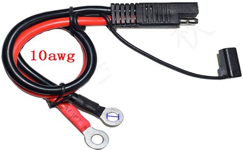 LIXIN Battery Charging Cable SAE To O Ring Terminal Connectors Harness