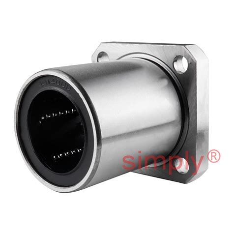 Lmk Uu Metric Square Flanged Linear Ball Bushing X X Mm Simply