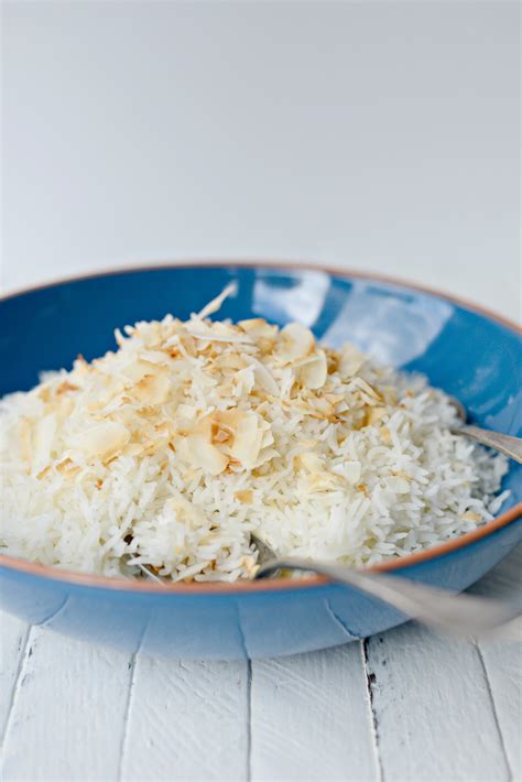 Rice Cooker Coconut Rice Simply Scratch