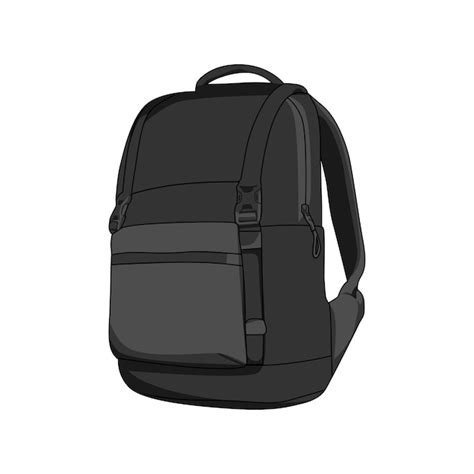 Premium Vector School Bag Vector Design