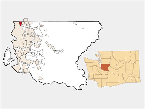 Lake Forest Park, WA - Geographic Facts & Maps - MapSof.net