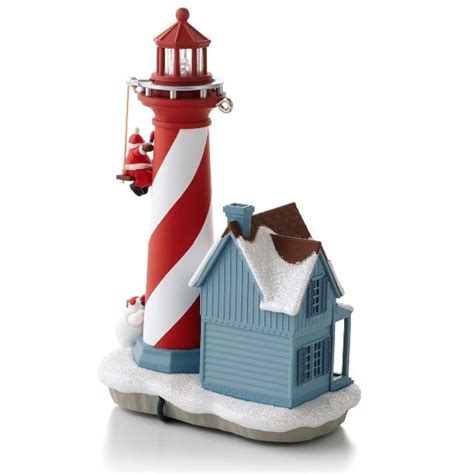 2013 Holiday Lighthouse Hallmark Christmas Ornament - Hooked on ...